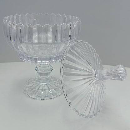 Potiche Redondo Home&Co Genova Cristal Transparente 32x22cm