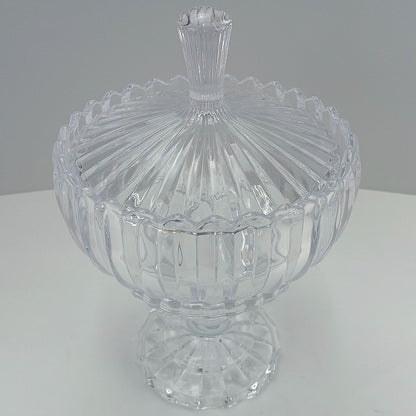 Potiche Redondo Home&Co Genova Cristal Transparente 32x22cm