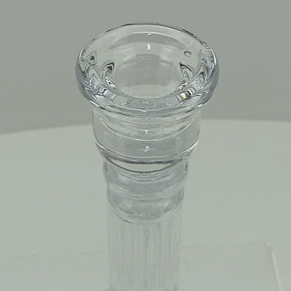 Castiçal Transparente Home&Co Eco Crystal 25cm Vidro 11x11cm