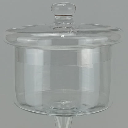 Potiche Bomboniere em Vidro Transparente 40x16cm Home&Co