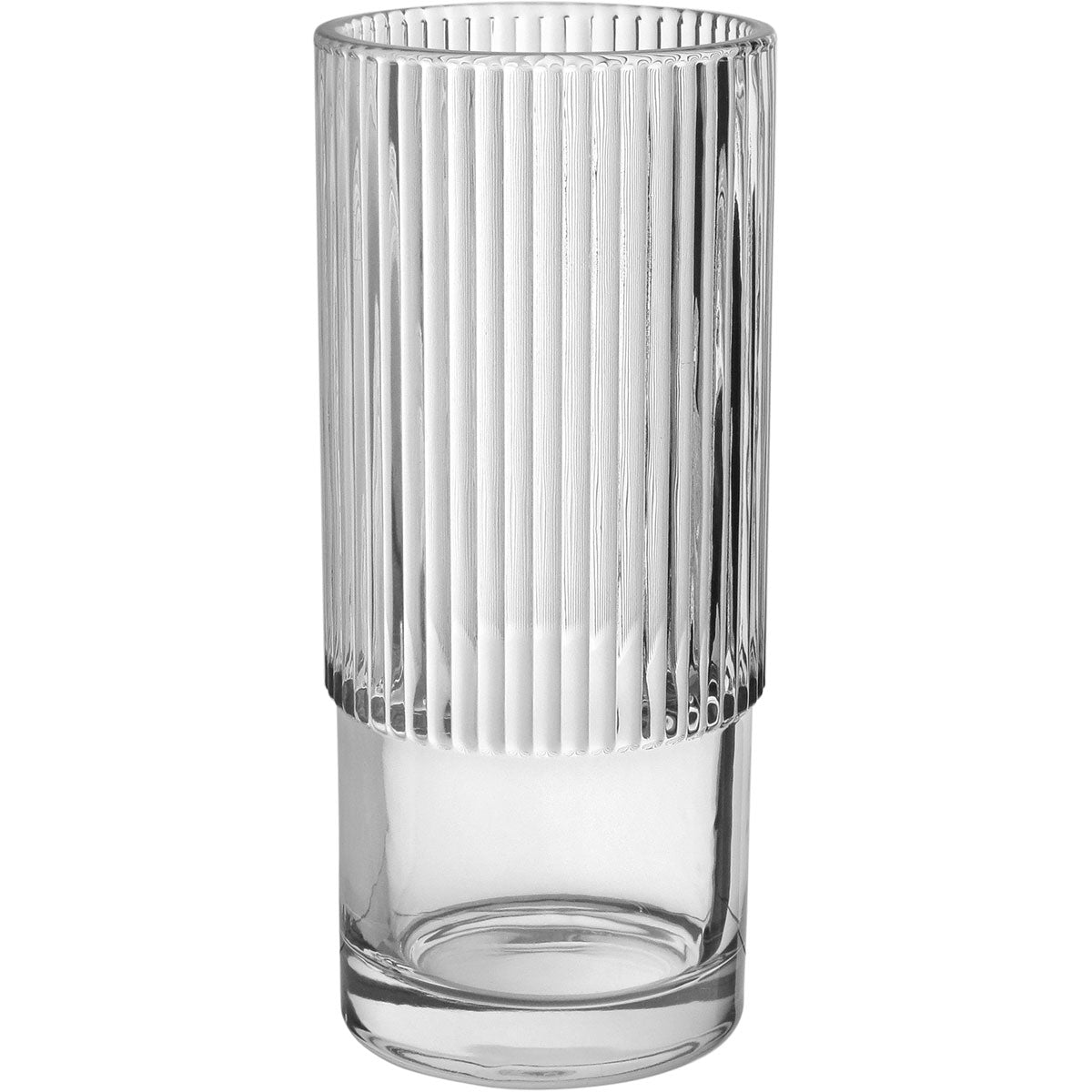 Vaso Decorativo Home&Co em Vidro Transparente 22x10cm