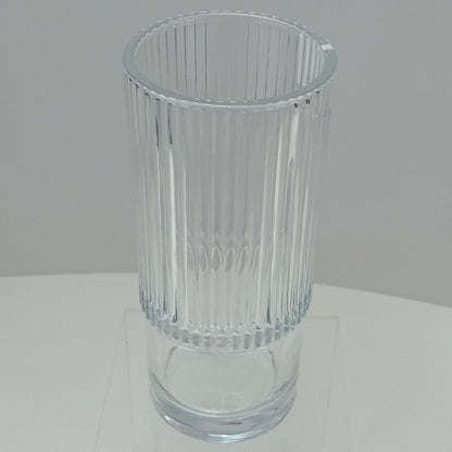 Vaso Decorativo Home&Co em Vidro Transparente 22x10cm