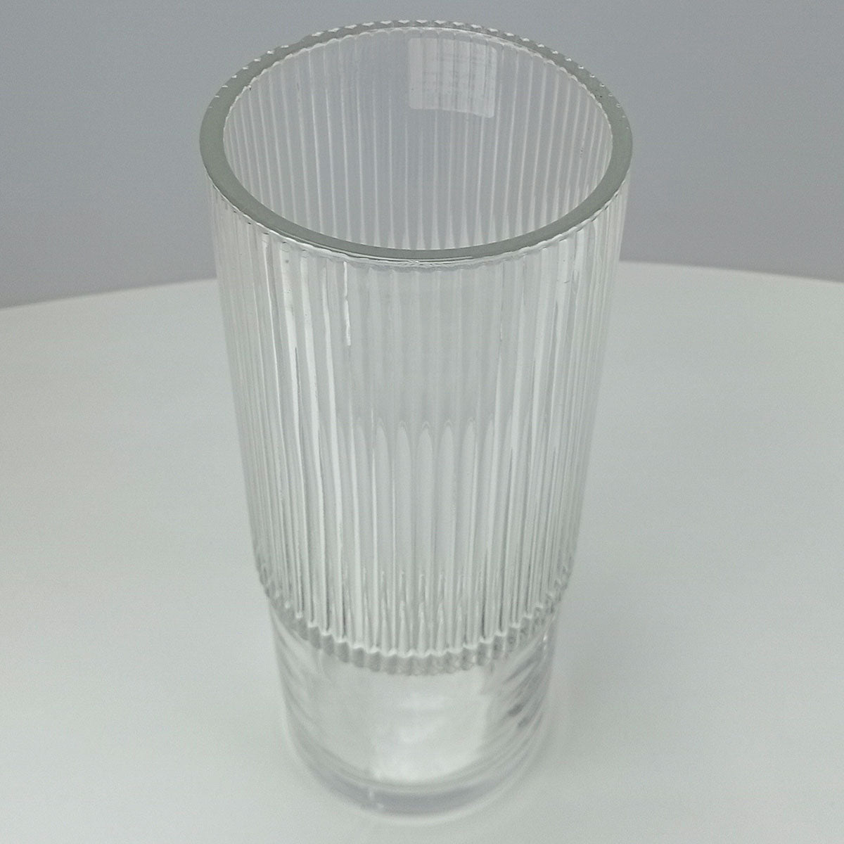 Vaso Decorativo Home&Co Vidro Transparente 31x13cm para Flores