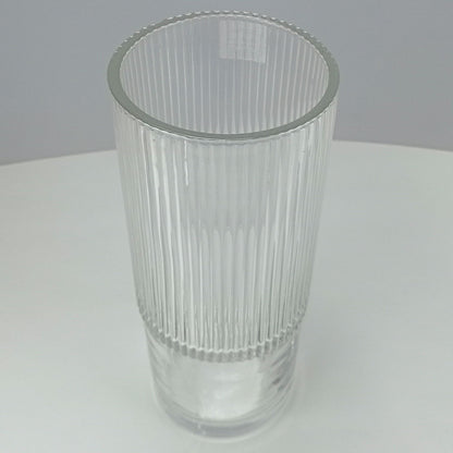 Vaso Decorativo Home&Co Vidro Transparente 31x13cm para Flores