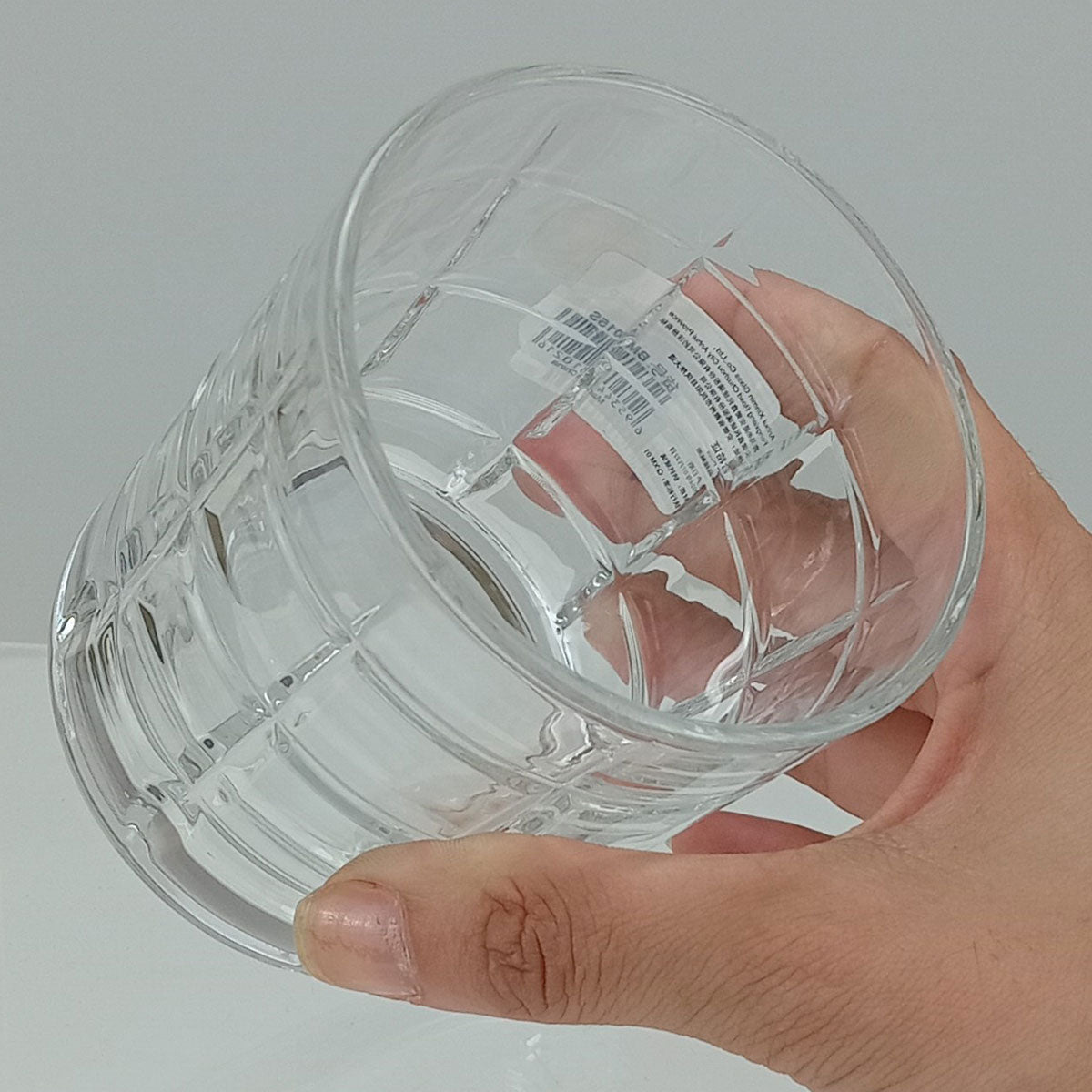 Conjunto de 6 Copos Baixos Home&Co Vidro Transparente 320ml 9x8cm