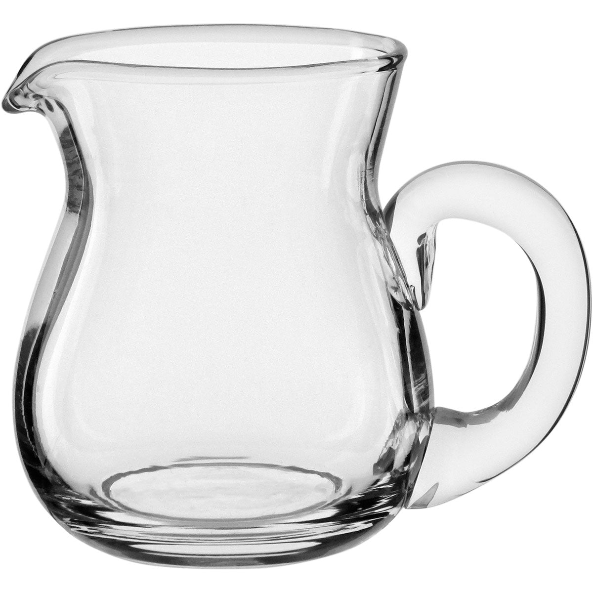 Mini Jarra de Vidro Transparente Home&Co 120ml 9x6x6cm