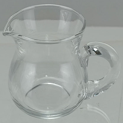 Mini Jarra de Vidro Transparente Home&Co 120ml 9x6x6cm