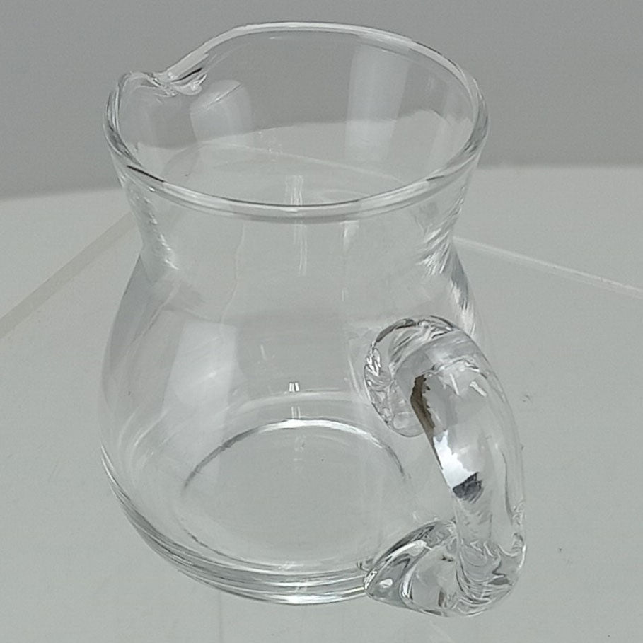 Mini Jarra de Vidro Transparente Home&Co 120ml 9x6x6cm