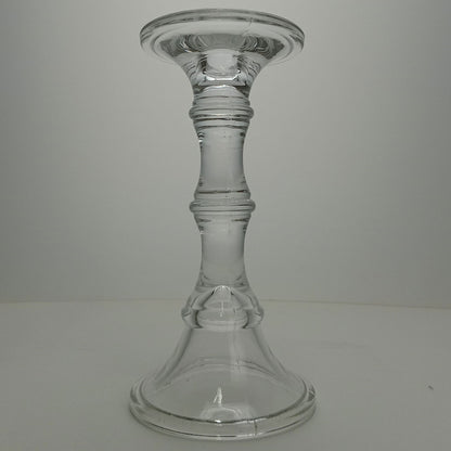 Castiçal de Vidro Transparente Home&Co Eco Crystal 23x10x10cm