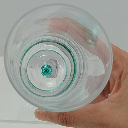 Copo Alto Verde Transparente Eco Crystal Home&Co 450ml 15x7x7cm