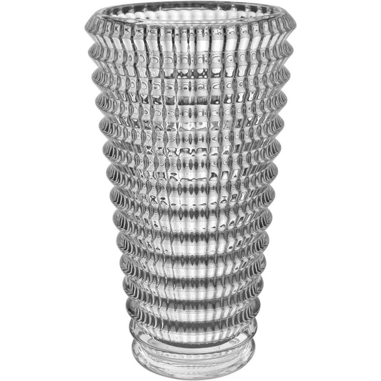 Vaso Redondo Home&co Eco Crystal 28x15x15cm Transparente