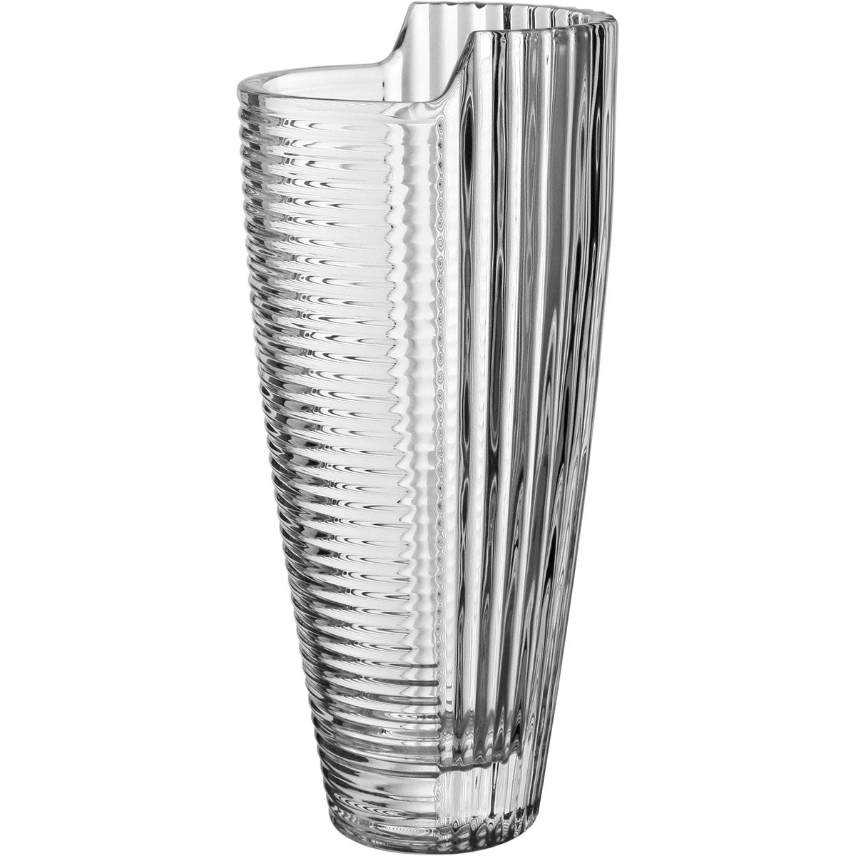 Vaso Redondo Home&co Eco Crystal 35x15x15cm Transparente
