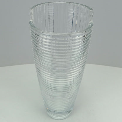 Vaso Redondo Home&co Eco Crystal 35x15x15cm Transparente