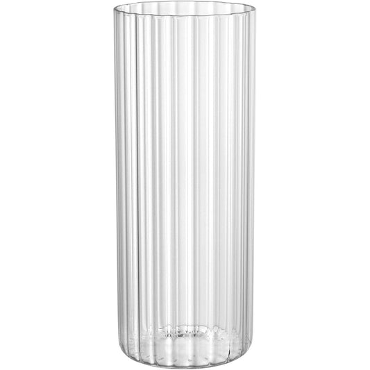 Vaso Redondo Home&co Borossilicato 30x12x12cm Transparente