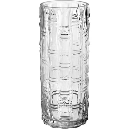 Vaso Cilindro Transparente Home&Co Vidro 35x15x15cm Decorativo