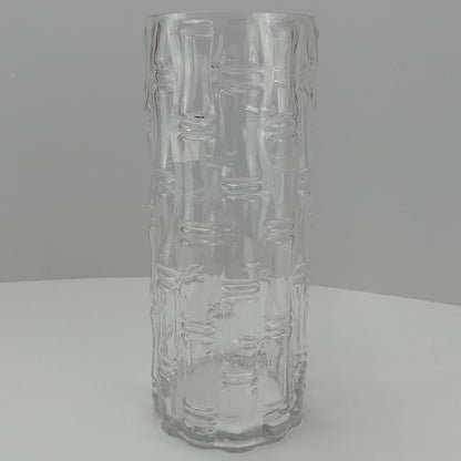 Vaso Cilindro Transparente Home&Co Vidro 35x15x15cm Decorativo