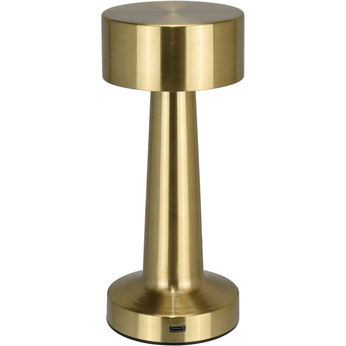 Luminária de Mesa LED USB Home&Co Metal Dourado 34cm 22x9x9cm