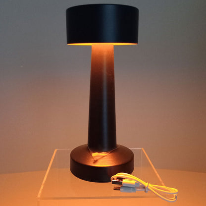 Luminária de Mesa LED USB Home&Co Metal Preto 22x9x9cm