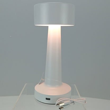 Luminária de Mesa LED USB HOME&CO Metal Branca 22x9x9cm Ajustável