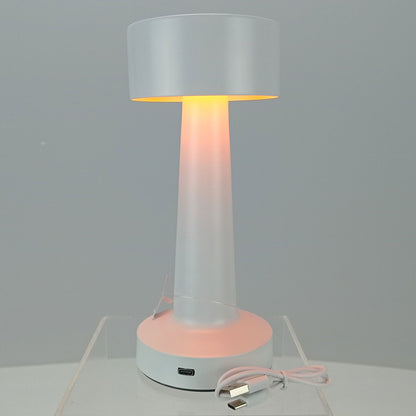 Luminária de Mesa LED USB HOME&CO Metal Branca 22x9x9cm Ajustável