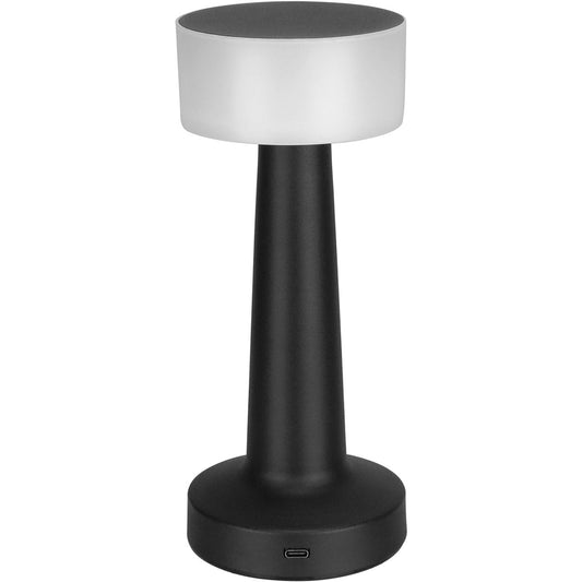 Luminária de Mesa LED USB Home&Co Metal Preto 21x9x9cm