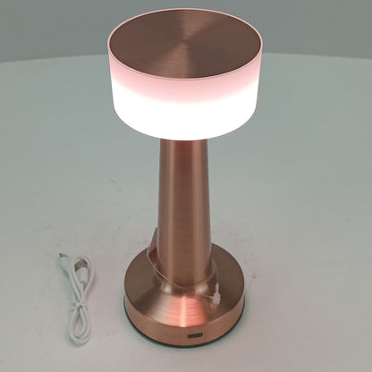 Luminária de Mesa LED USB Home&Co Cobre Metal 21x9x9cm