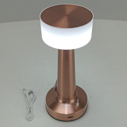 Luminária de Mesa LED USB Home&Co Cobre Metal 21x9x9cm