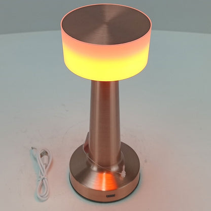 Luminária de Mesa LED USB Home&Co Cobre Metal 21x9x9cm