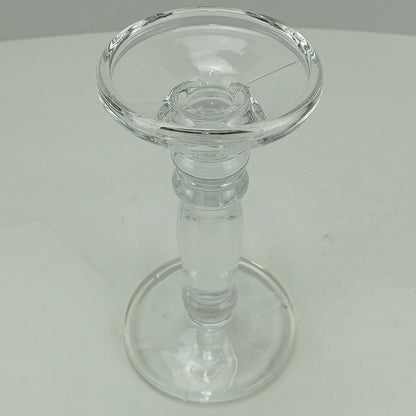 Castiçal Transparente Home&Co Eco Crystal 20cm Vidro 11x11cm