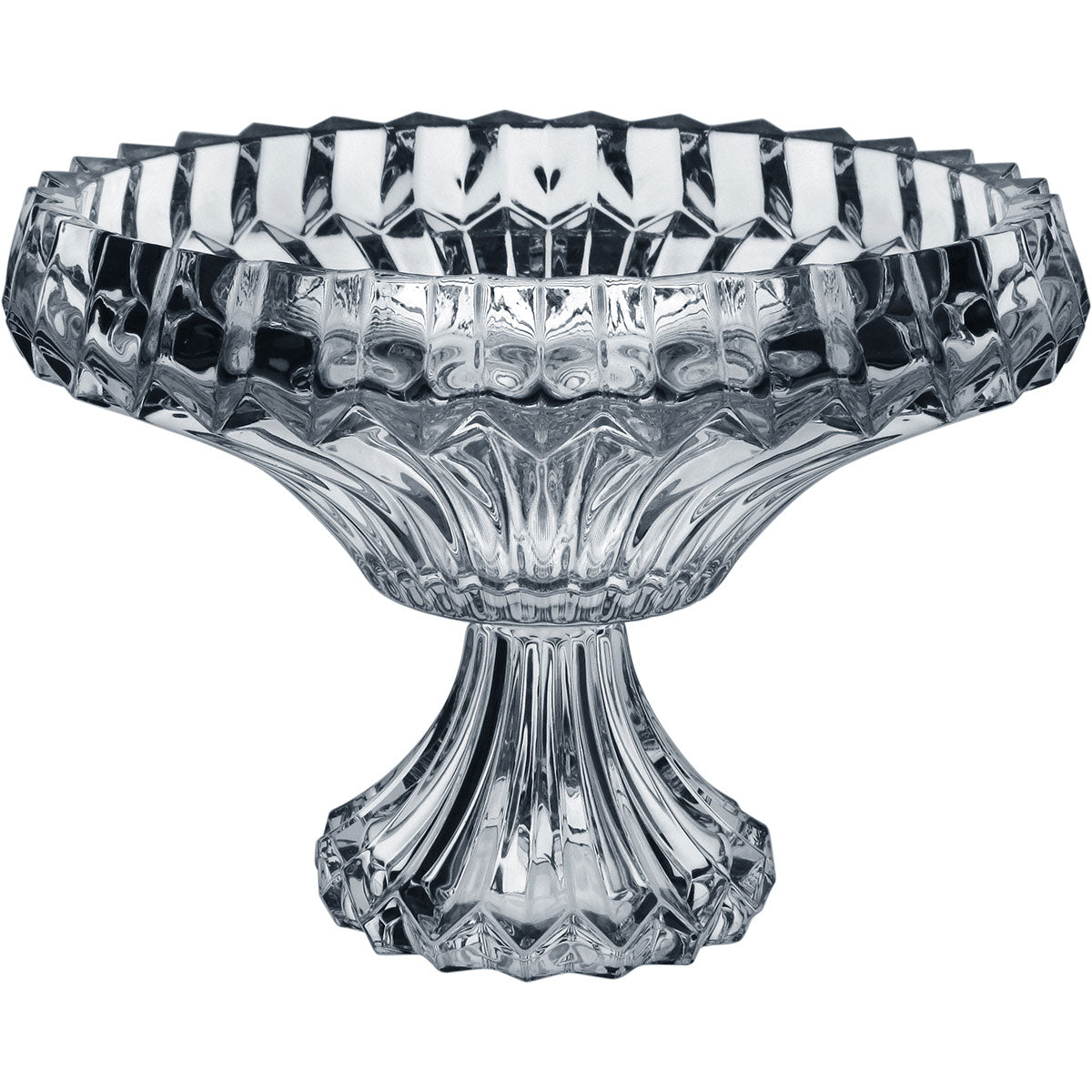 Centro Mesa Redondo Transparente Home&Co 22x29cm Cristal Ecológico