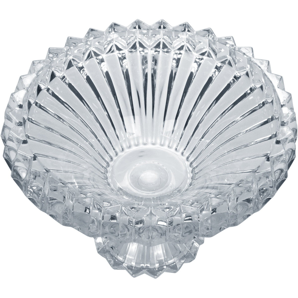 Centro Mesa Redondo Transparente Home&Co 22x29cm Cristal Ecológico