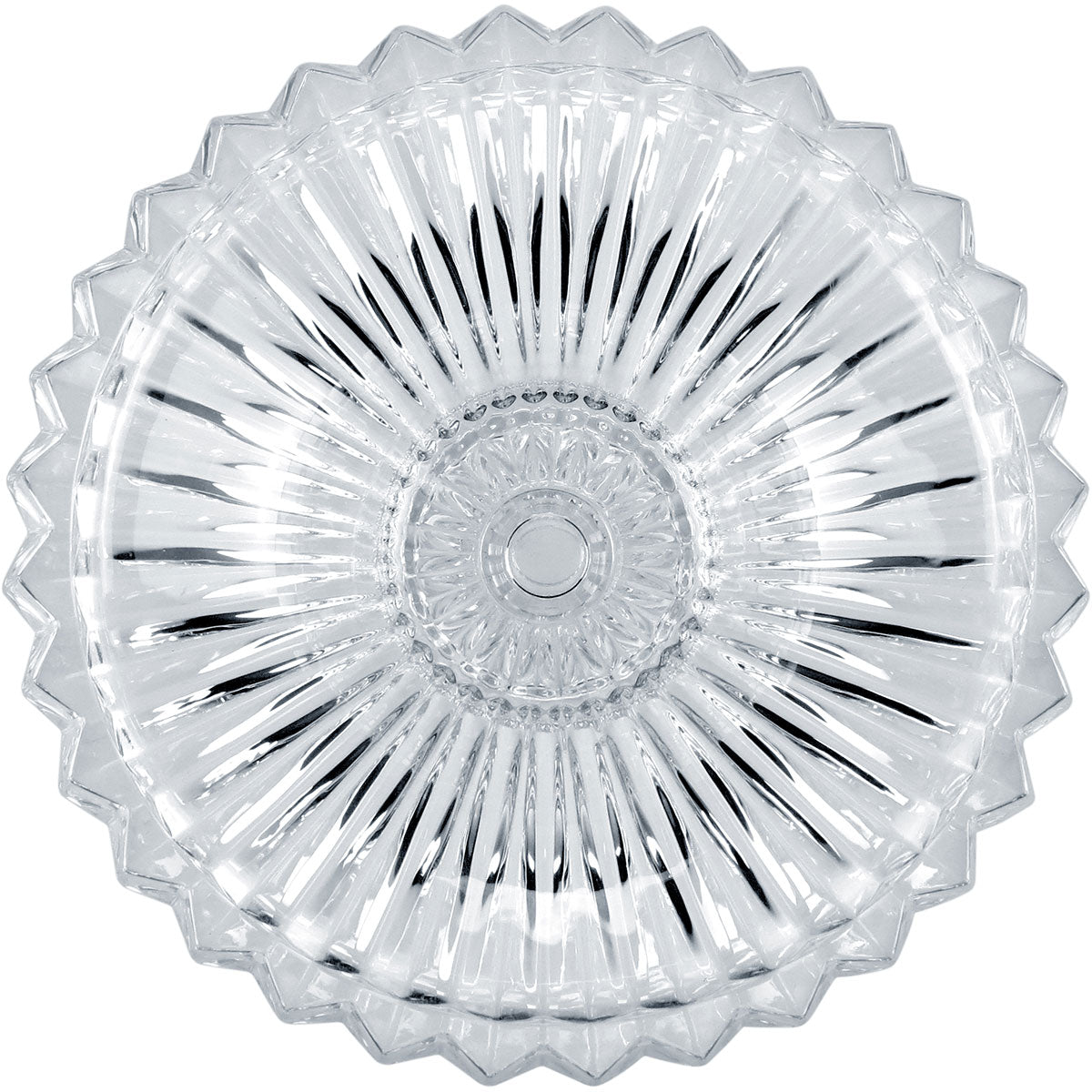 Centro Mesa Redondo Transparente Home&Co 22x29cm Cristal Ecológico