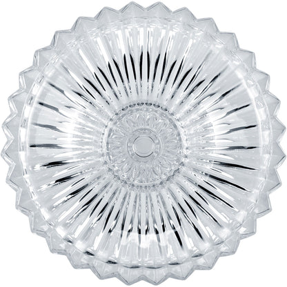 Centro Mesa Redondo Transparente Home&Co 22x29cm Cristal Ecológico