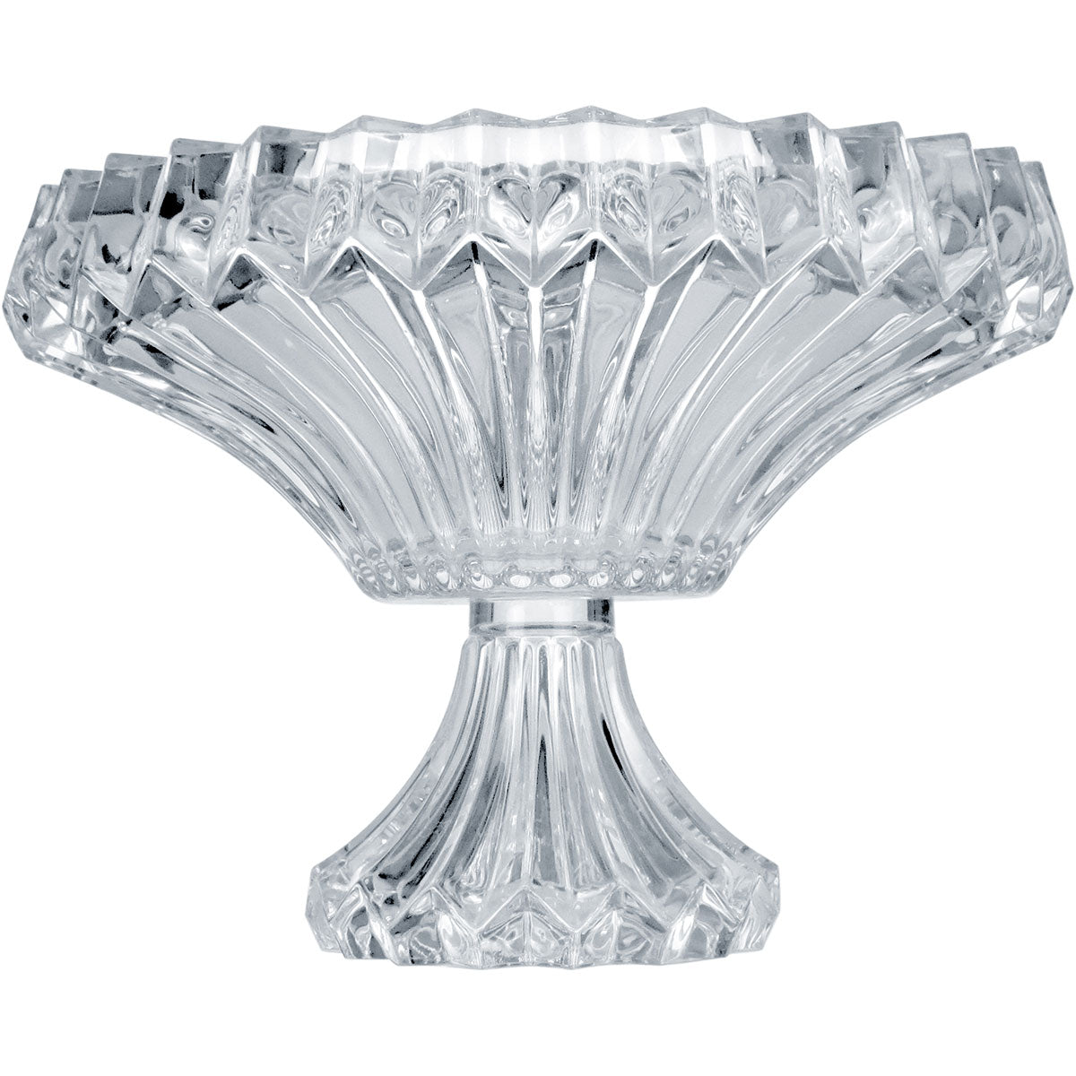 Centro Mesa Redondo Transparente Home&Co 22x29cm Cristal Ecológico