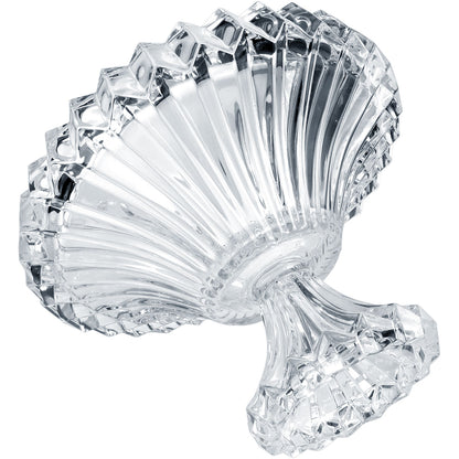 Centro Mesa Redondo Transparente Home&Co 22x29cm Cristal Ecológico