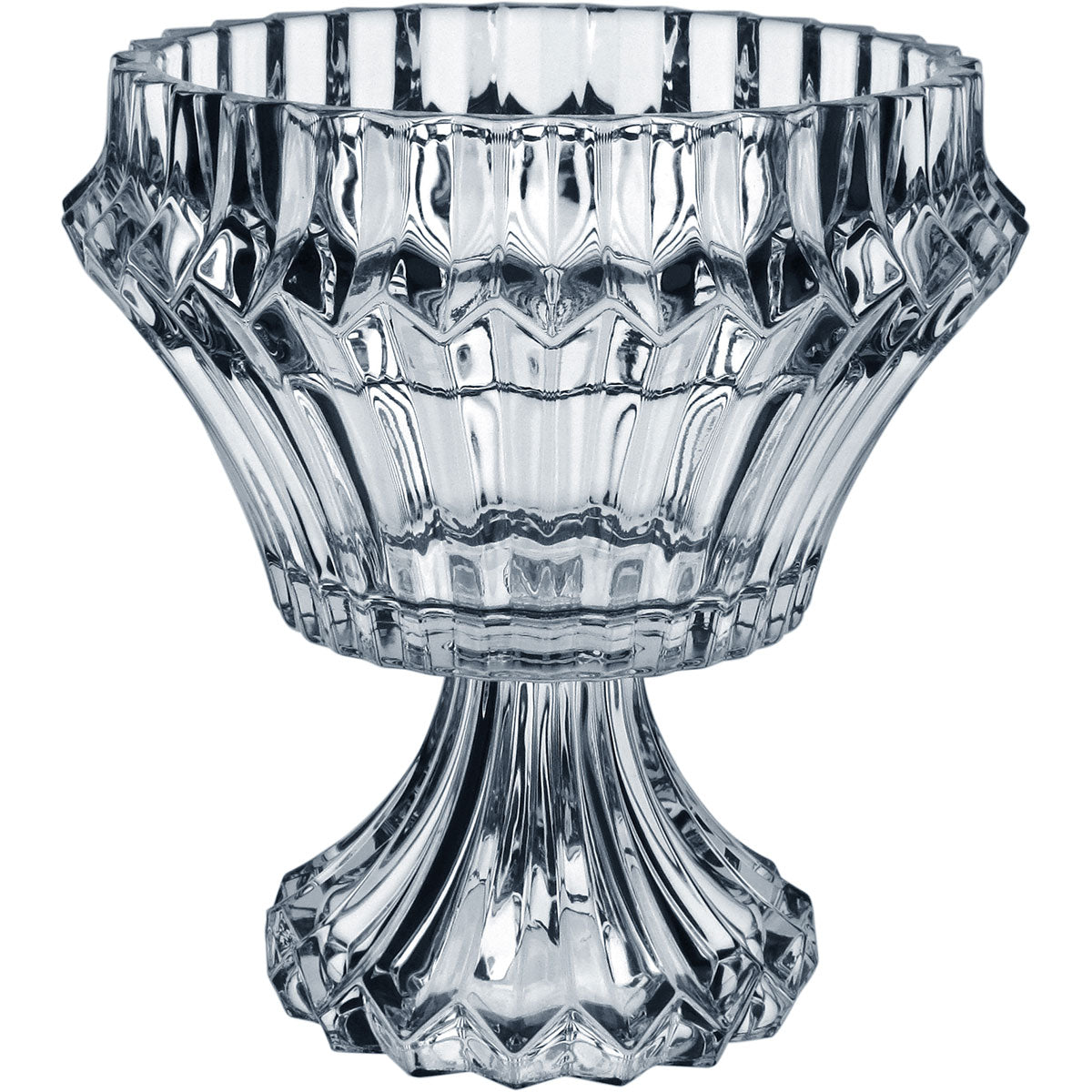 Centro de Mesa Redondo Transparente Vidro Home&Co 24x20cm Eco Crystal