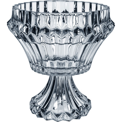 Centro de Mesa Redondo Transparente Vidro Home&Co 24x20cm Eco Crystal