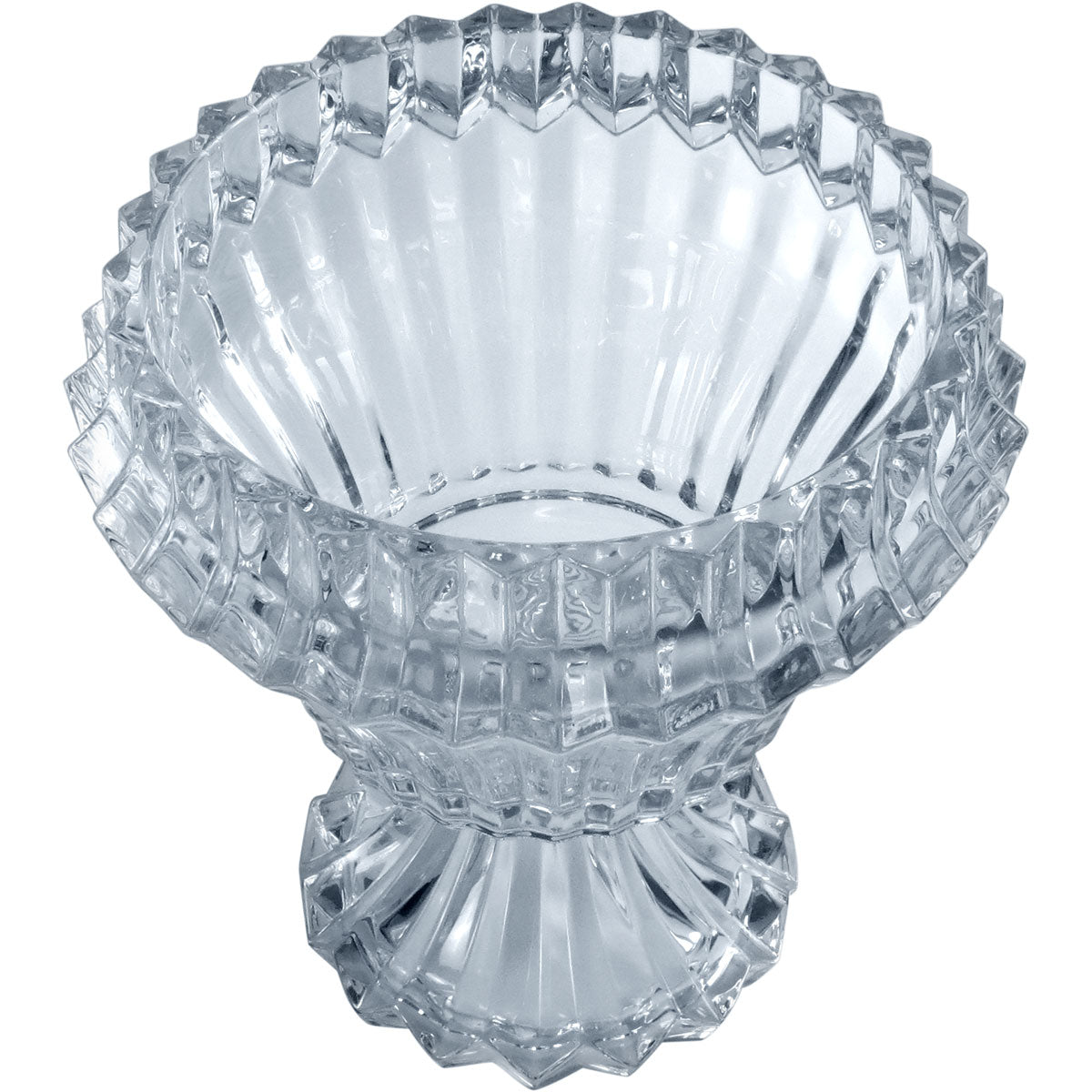 Centro de Mesa Redondo Transparente Vidro Home&Co 24x20cm Eco Crystal