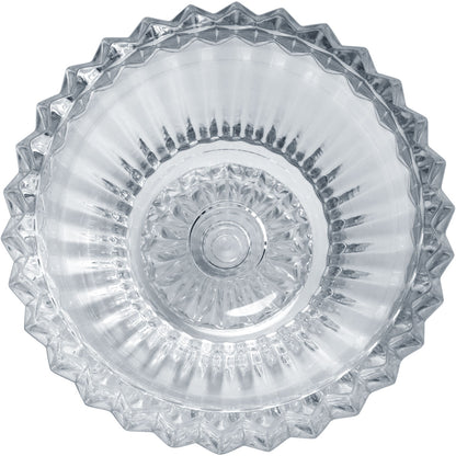 Centro de Mesa Redondo Transparente Vidro Home&Co 24x20cm Eco Crystal