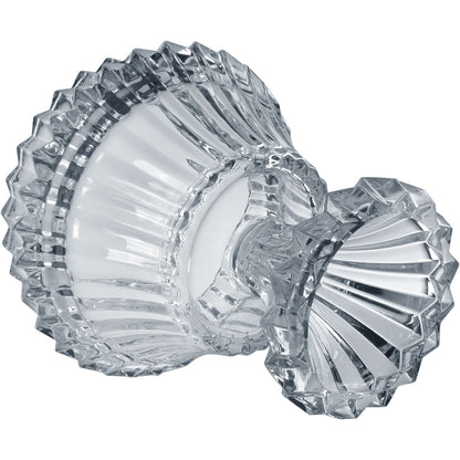 Centro de Mesa Redondo Transparente Vidro Home&Co 24x20cm Eco Crystal