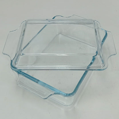 Assadeira Retangular Home&Co 1L Vidro Temperado 9x23x14cm Transparente