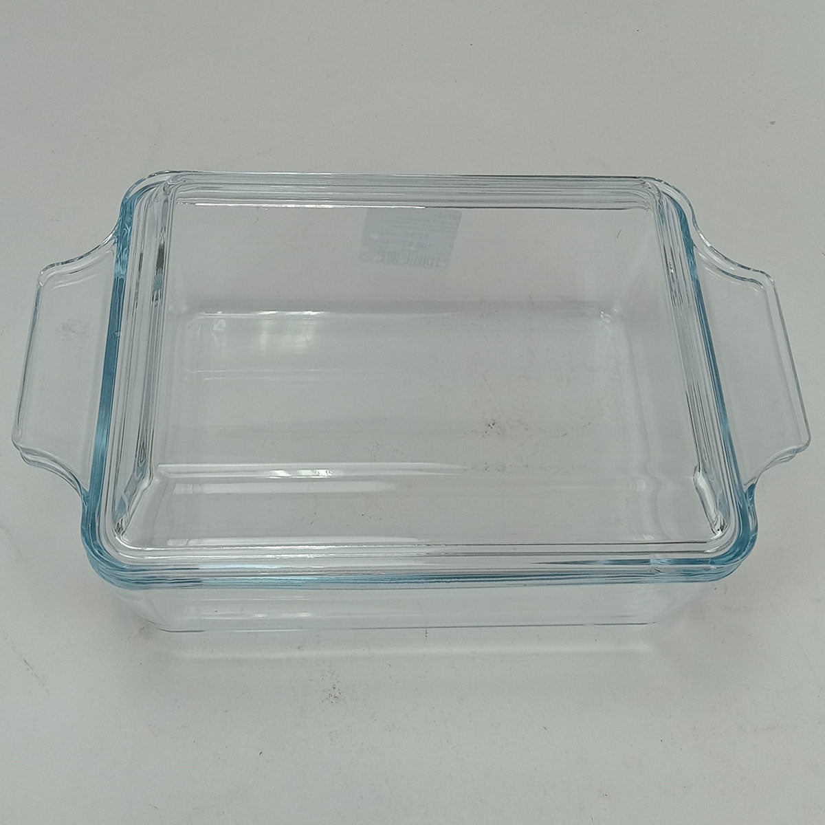 Assadeira Retangular Home&Co 1L Vidro Temperado 9x23x14cm Transparente