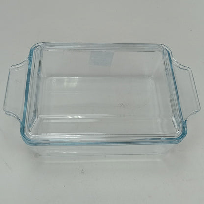 Assadeira Retangular Home&Co 1L Vidro Temperado 9x23x14cm Transparente