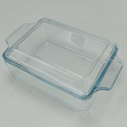 Assadeira Retangular Home&Co 1L Vidro Temperado 9x23x14cm Transparente