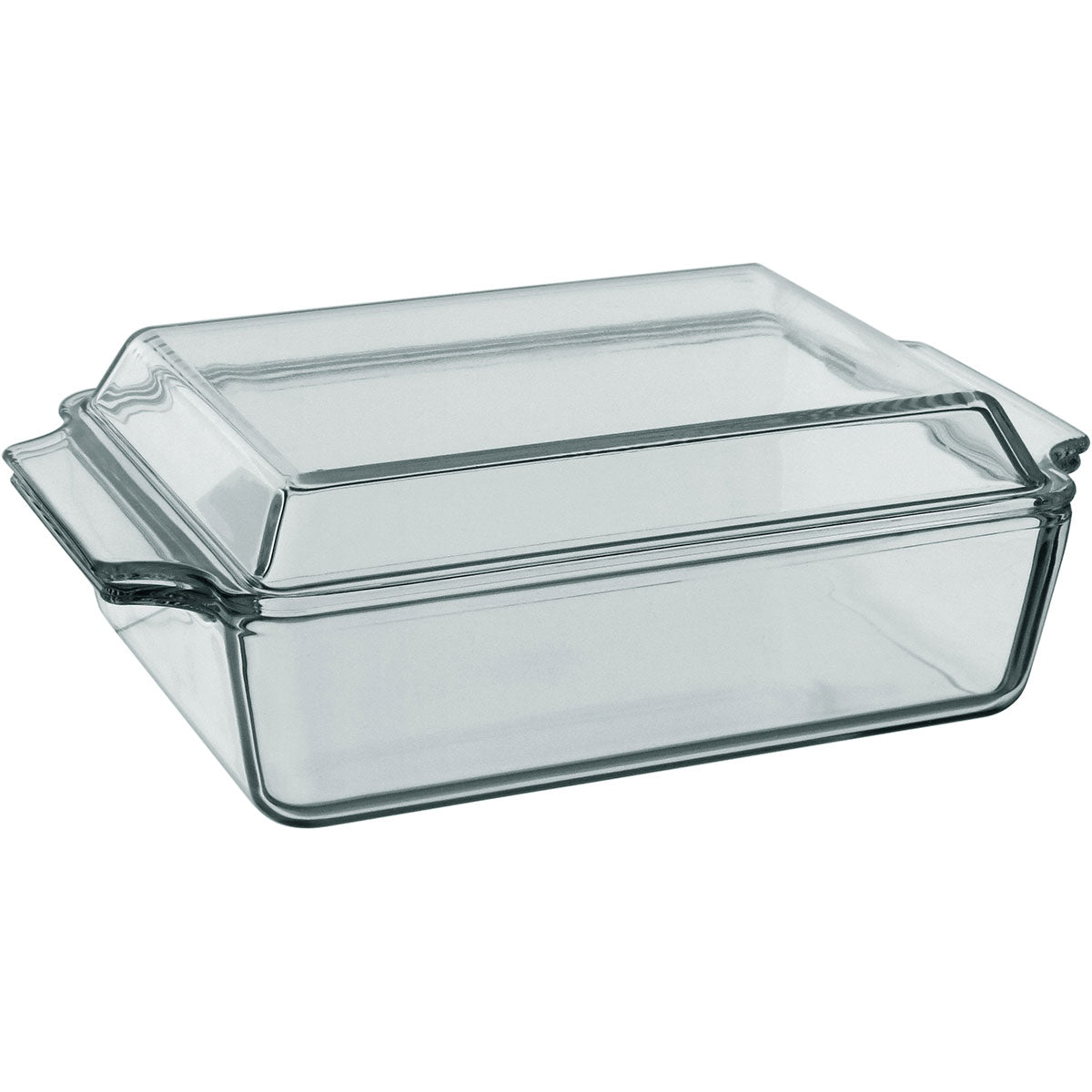 Assadeira Retangular Home&Co 1,5L com Tampa de Vidro Temperado 9x27cm