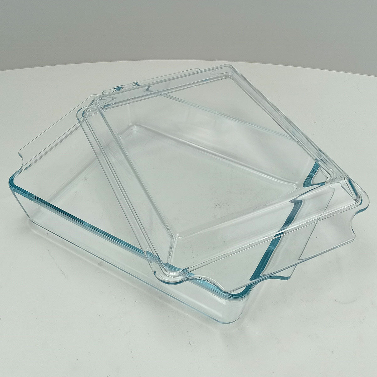 Assadeira Retangular Home&Co 2L com Tampa de Vidro Temperado 30x21cm