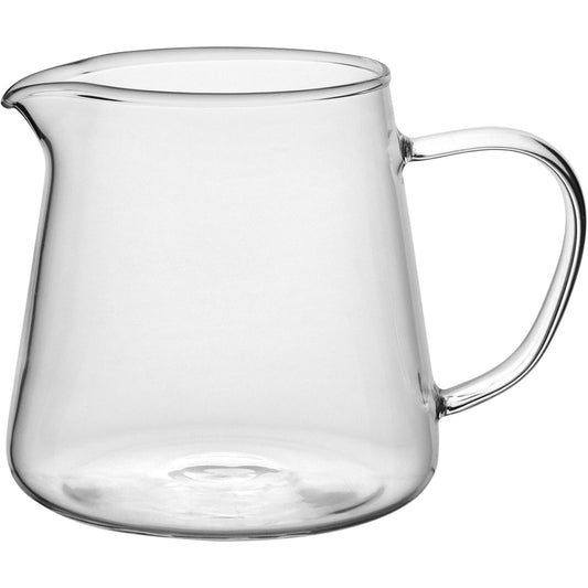 Jarra de Vidro Borossilicato Transparente Home&Co 550ml 10x9cm