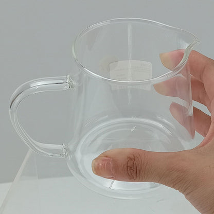 Jarra de Vidro Borossilicato Transparente Home&Co 550ml 10x9cm