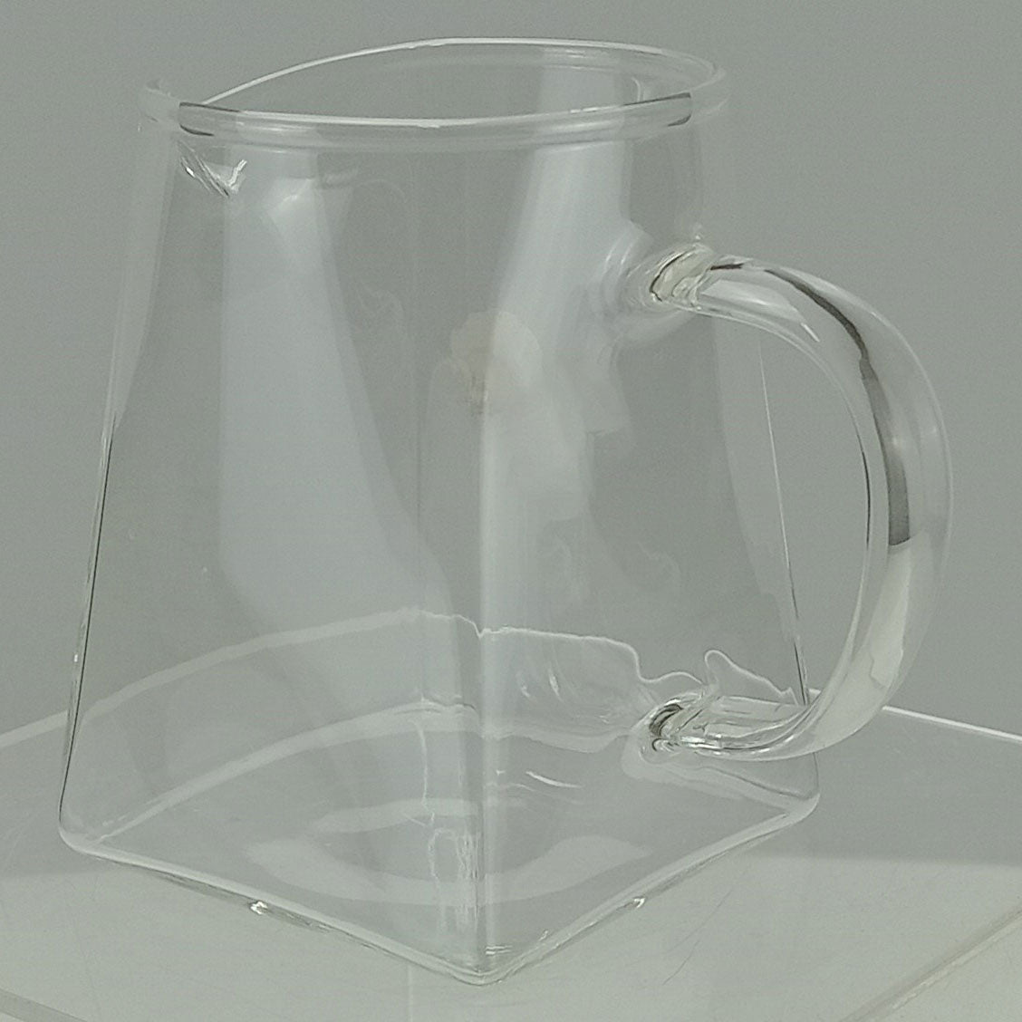 Jarra de Vidro Borossilicato Home&Co 450ml Transparente Bico Antiderrame