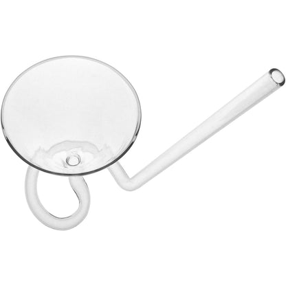 Taça Martini Borossilicato 180ml Home&Co Transparente com Canudo